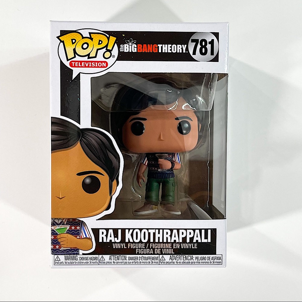 The Big Bang Theory Raj Koothrappali #781 Funko Pop! Television